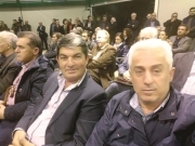 Μετά τις αντιπαραθέσεις - μεταξύ του Φωτ. Παπαδόπουλου (αριστερά) και του Χρ. Σιδερόπουλου - ήρθε το διαζύγιο και η ανατροπή στην ηγεσία του Συνεταιρισμού Λαρισαίων Αγροτών
