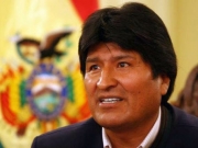 Ο πρόεδρος της Βολιβίας Έβο Μοράλες χαιρετίζει την νίκη του &quot;όχι&quot; στο δημοψήφισμα
