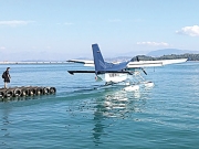 Δοκιμαστικές πτήσεις υδροπλάνων στην Κέρκυρα