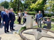 Μνημείο πεσόντων για την απελευθέρωση του Βελιγραδίου από τους Γερμανούς 