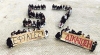 Ηχηρό μήνυμα για τα 57 θύματα των Τεμπών