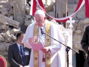 Ο πάπας  Φραγκίσκος  στη Μοσούλη