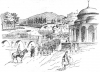 Ελληνοτουρκικός πόλεμος 1897. Άποψη της Λάρισας. © The Call (San Francisco), τ. 81, φ. 130 (9 Απριλίου 1897)