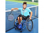 Ο Ραφαήλ Πατρωνίδης  σε διεθνές τουρνουά  τένις με αμαξίδιο