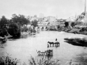 Άποψη της δυτικής πλευράς της Λάρισας. Φωτογραφία του 1897