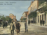 Η οδός Αλεξάνδρας της Λάρισας, στην Κεντρική πλατεία