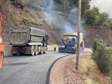 Ολοκληρώνεται το έργο  βελτίωσης  του δρόμου  Ι.Μ. Σπηλιάς - Ανατολική Αργιθέα