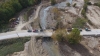 Αποκαθίστανται οι ζημιές στη γέφυρα στα Καλύβια