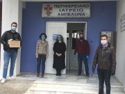 Προσέφεραν μάσκες και γάντια  σε Τύρναβο, Αμπελώνα και «Αριστέα»