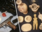 Οκτώ συλλήψεις για όπλα, ναρκωτικά και αρχαία