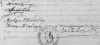 Η υπογραφή του Αθανάσιου Μανδαλόπουλου (πρώτη κατά σειρά) σε συμβολαιογραφικό έγγραφο. © ΓΑΚ/ΑΝΛ, Αρχείο Ροδόπουλου, αρ. 12823/1892.