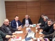Συνάντηση  Ι. Τσιρώνη και Β. Κόκκαλη με τους Δημάρχους Τυρνάβου, Τεμπών και Αγιάς