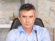 Ο πρόεδρος του Δημοτικού  Συμβουλίου Τεμπών  κ. Γιώργος Κυρίτσης