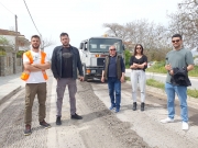 Αποκατάσταση του δρόμου Τυρνάβου -  Αμπελώνα