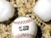 Χαλάζι σε μέγεθος μπάλας του μπέιζμπολ
