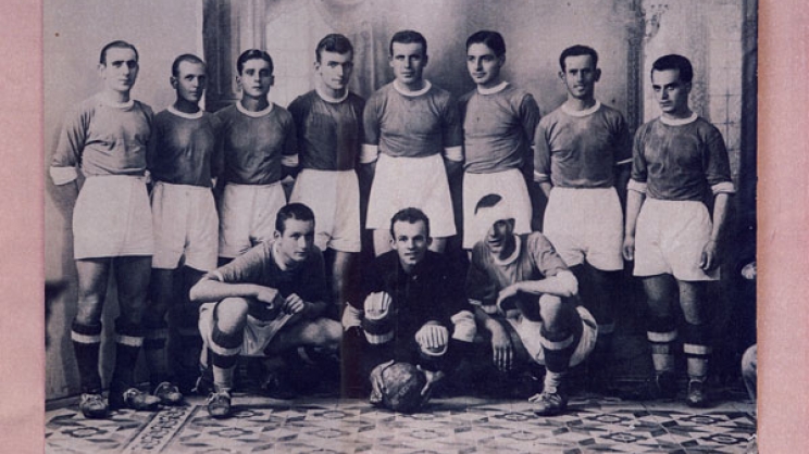 Η πρώτη λαρισινή ομάδα που αναδείχθηκε πρωταθλήτρια Θεσσαλίας το 1939.