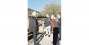 Στιγμιότυπο από τη χθεσινή επίσκεψη του Περιφερειάρχη κ. Κουρέτα, στη γέφυρα  Ροπωτού Τρικάλων που παραδίδεται στην κυκλοφορία σε λίγες ημέρες