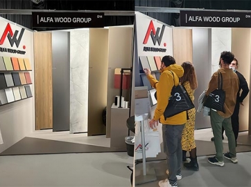 Δυναμικό παρών του ομίλου Alfa Wood στη διοργάνωση The Architect Show