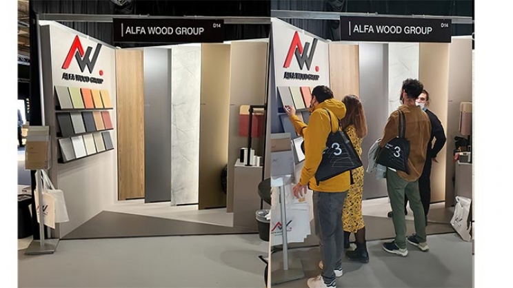 Δυναμικό παρών του ομίλου Alfa Wood στη διοργάνωση The Architect Show