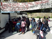 Αποχώρησαν οι πρόσφυγες από το Φρούριο Τρικάλων