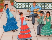 Στους χορευτικούς ρυθμούς «Sevillanas» στο Μύλο του Παππά