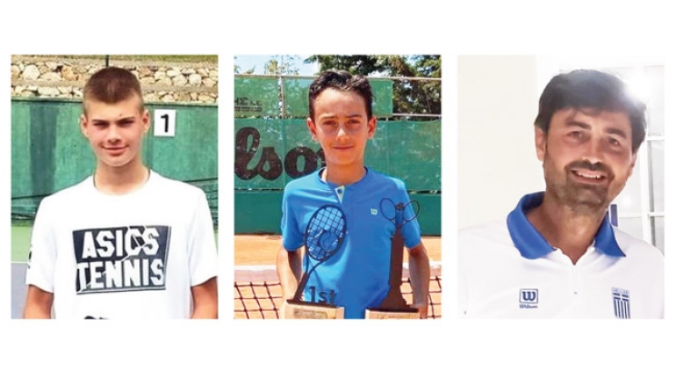 Τρεις Λαρισαίοι  στην Εθνική ομάδα τένις