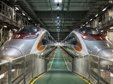 Τρένα - «σφαίρες» στην Κίνα