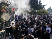 MAT, χημικά και επεισόδια στο αγροτικό συλλαλητήριο στην Αθήνα