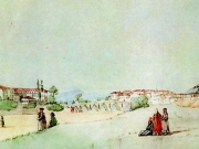 Λάρισα. Υδατογραφία του (1789-1829). Περί το 1820. Μουσείο Μπενάκη