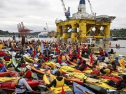 ΗΠΑ: Ακτιβιστές απέκλεισαν εξέδρα πετρελαίου