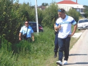 Πολύωρες χθες οι έρευνες από αστυνομικούς της Τροχαίας και του Α.Τ. Τυρνάβου στον τόπο του δυστυχήματος
