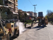 Ασφαλτοστρώνονται δρόμοι στα Τρίκαλα