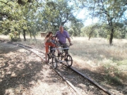 Ποδήλατα στις γραμμές του τρένου!