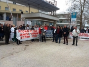 Διαμαρτυρία φορέων στο Νοσοκομείο Καρδίτσας