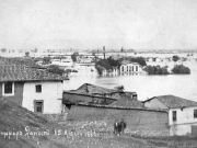 Πλημμύρα Λαρίσσης 15 8/βρίου 1883.  Φωτογραφείον «Μακεδονία» Ιωάννου Λεονταρίτου. Συλλογή ΔΕΥΑΛ.