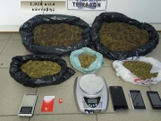 Δυο συλλήψεις στα Τρίκαλα για ναρκωτικά