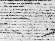 H επιστολή με ημερομηνία 30 Ιανουαρίου 1825 και την υπογραφή του «έλληνα πατριώτη» για τον οποίο μίλησε ο Ομπάμα