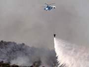 Συνεχίζονται οι προσπάθειες κατάσβεσης της φωτιάς στην Κύπρο