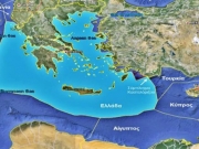 Πλήρης αμφισβήτηση της υφαλοκρηπίδας Ελλάδας-Κύπρου