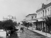 ΛΑΡΙΣΑ. Οδός Αλεξάνδρας.  Επιστολικό δελτάριο του Ιω. Κουμουνδούρου. Αρχές δεκαετίας του 1930