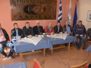 Η τοπική Συντονιστική Επιτροπή Αγροτών νομού Λάρισας συναντήθηκε με τον πρόεδρο του Επιμελητηρίου Δημήτρη Αδάμ και εν συνεχεία σε συνέντευξη Τύπου ζήτησαν τη συμπαράσταση των επαγγελματιών και της αγοράς γενικότερα στον αγώνα τους