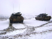 Εκπαίδευση Ταξιαρχίας στον χιονισμένο Έβρο (ΦΩΤ)