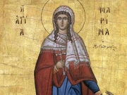 Τιμάται η Αγία Μαρίνα στο Στόμιο