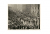 28/01/1930 - Λαοθάλασσα Νεοϋορκέζων στο κέντρο του Μανχάταν συμμετέχει στην κηδεία του Σταύρου Κουτόβα - φωτογραφεία της Associated Press