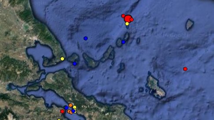 Σεισμός 4 βαθμών βορειοανατολικά της Αλοννήσου