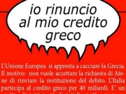 Να παραιτηθεί η Ιταλία από το ελληνικό χρέος