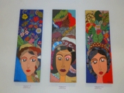 Έκθεση ζωγραφικής της Ολυμπίας Ματράκη στον Τύρναβο