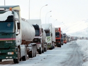 Απαγορευτικό κυκλοφορίας για τα φορτηγά στην εθνική