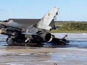 Κάηκε ολοσχερώς F-16 στο Βέλγιο